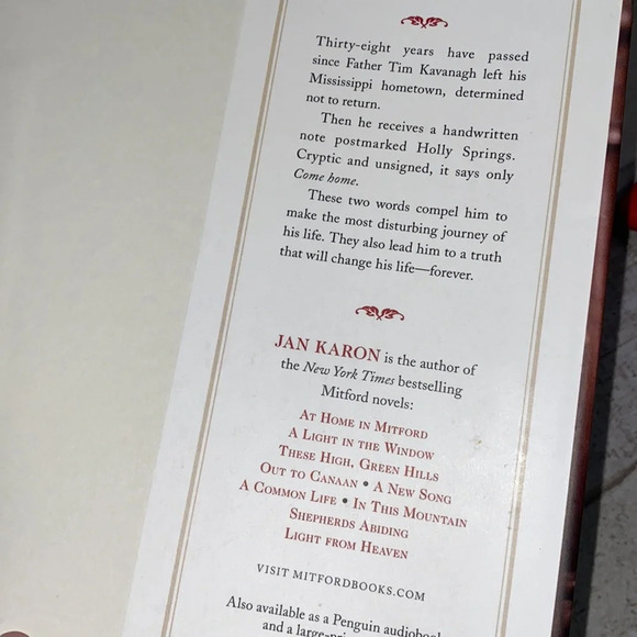 Home to Holly Springs by Jan Karon hardback book - Picture 8 of 8